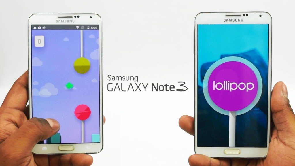 android lollipop galaxy note 3, samsung note 3 android update