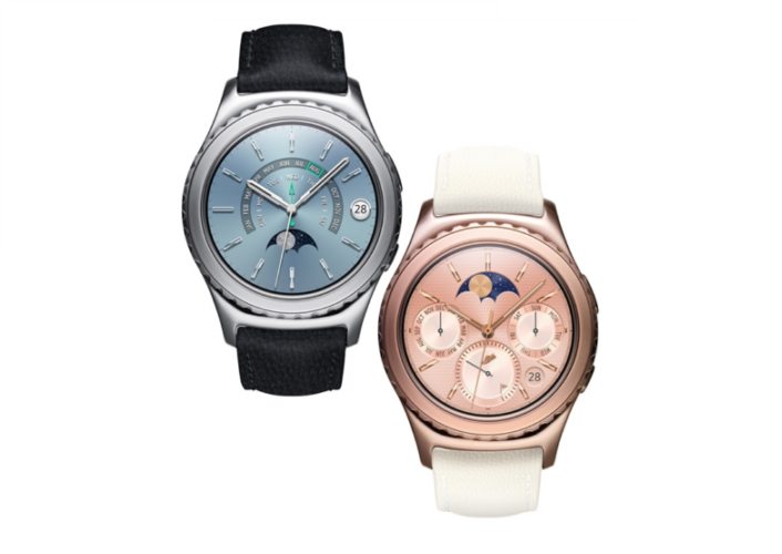 samsung gear s2 classic platinum rose gold