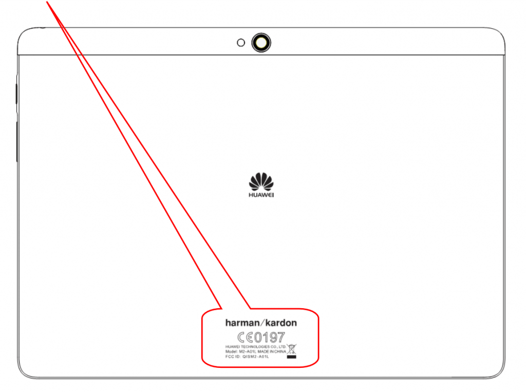 huawei mediapad m2 fcc