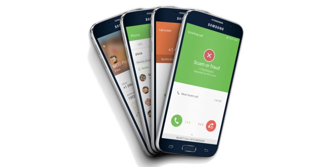 caller id and spam protection samsung s7