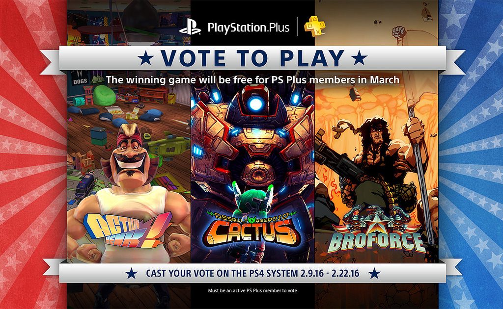 vote to play playstation