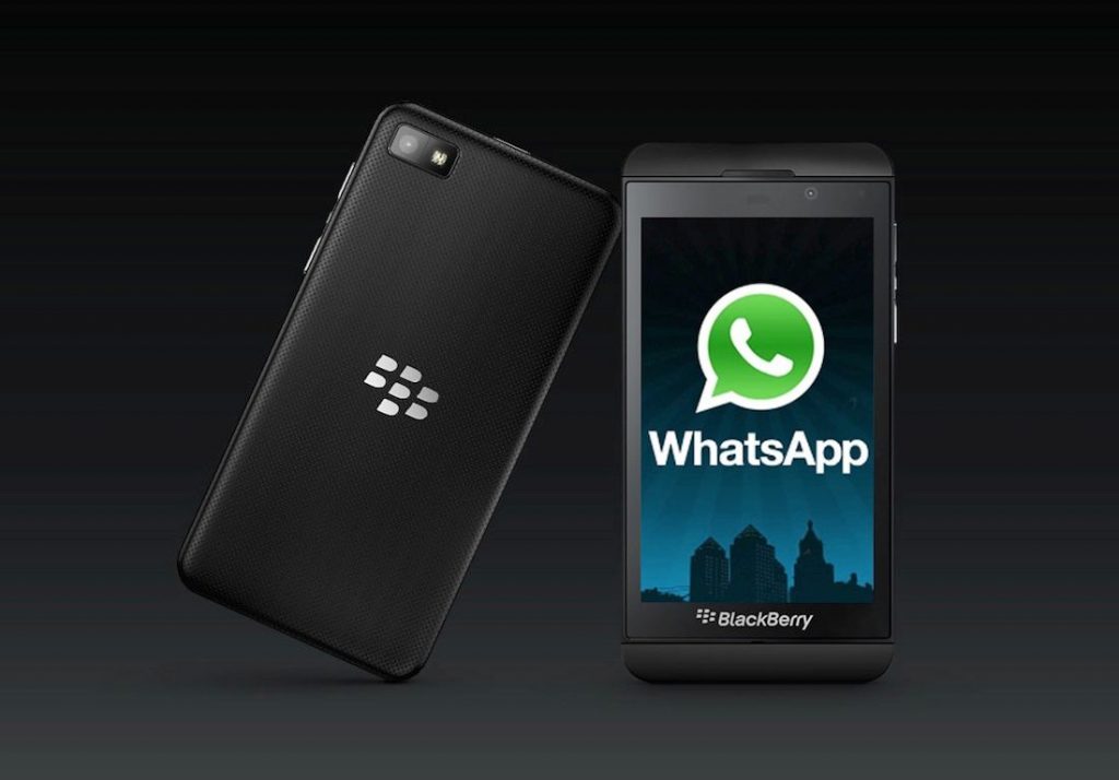 whatsapp for blackberry smartphones