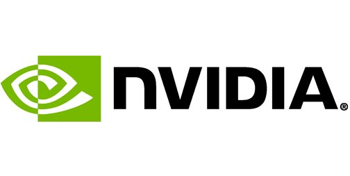 nVidia log with white background