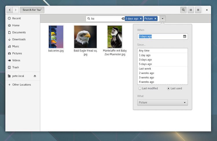 nautilus-in-gnome-3.20