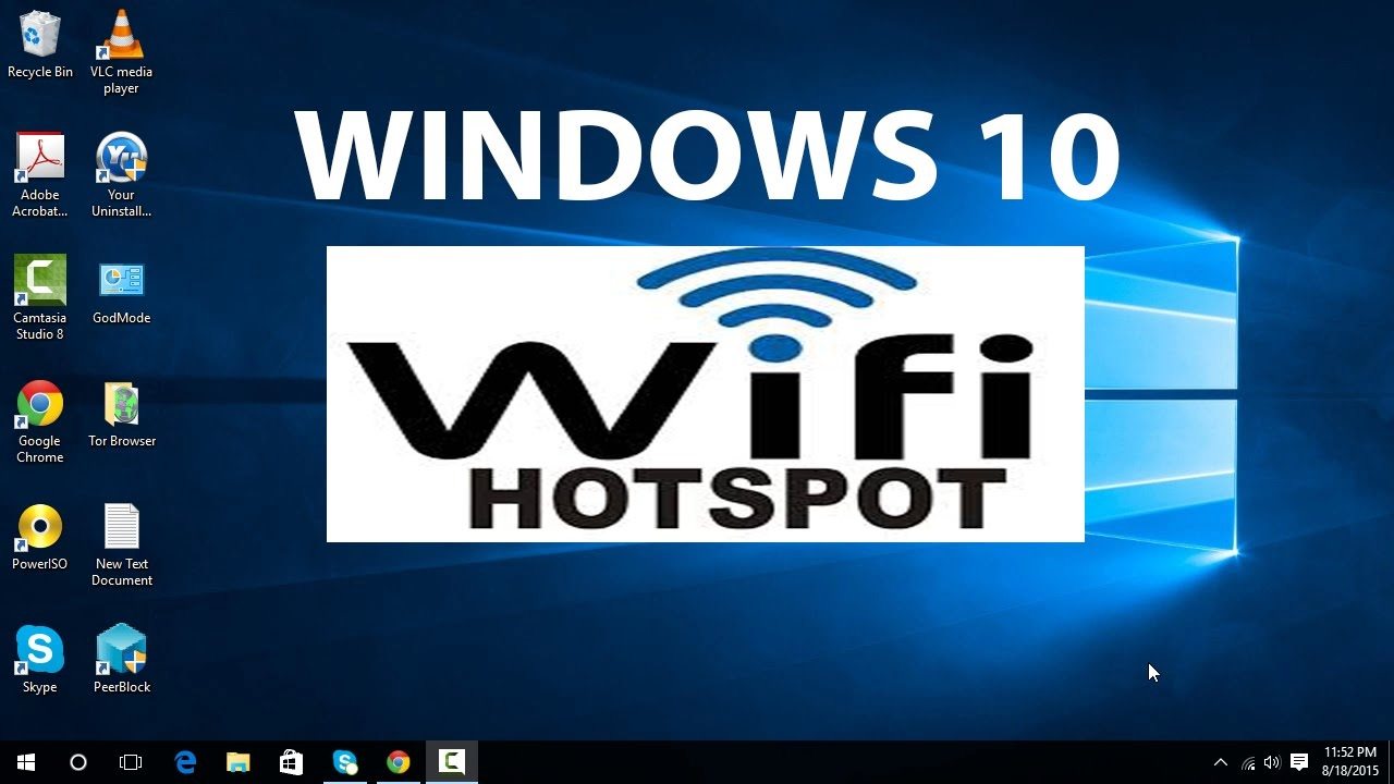 How To Turn Windows Pc Into Wi Fi Hotspot Mobipicker
