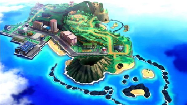 Pokémon Sun and Moon Alola Region