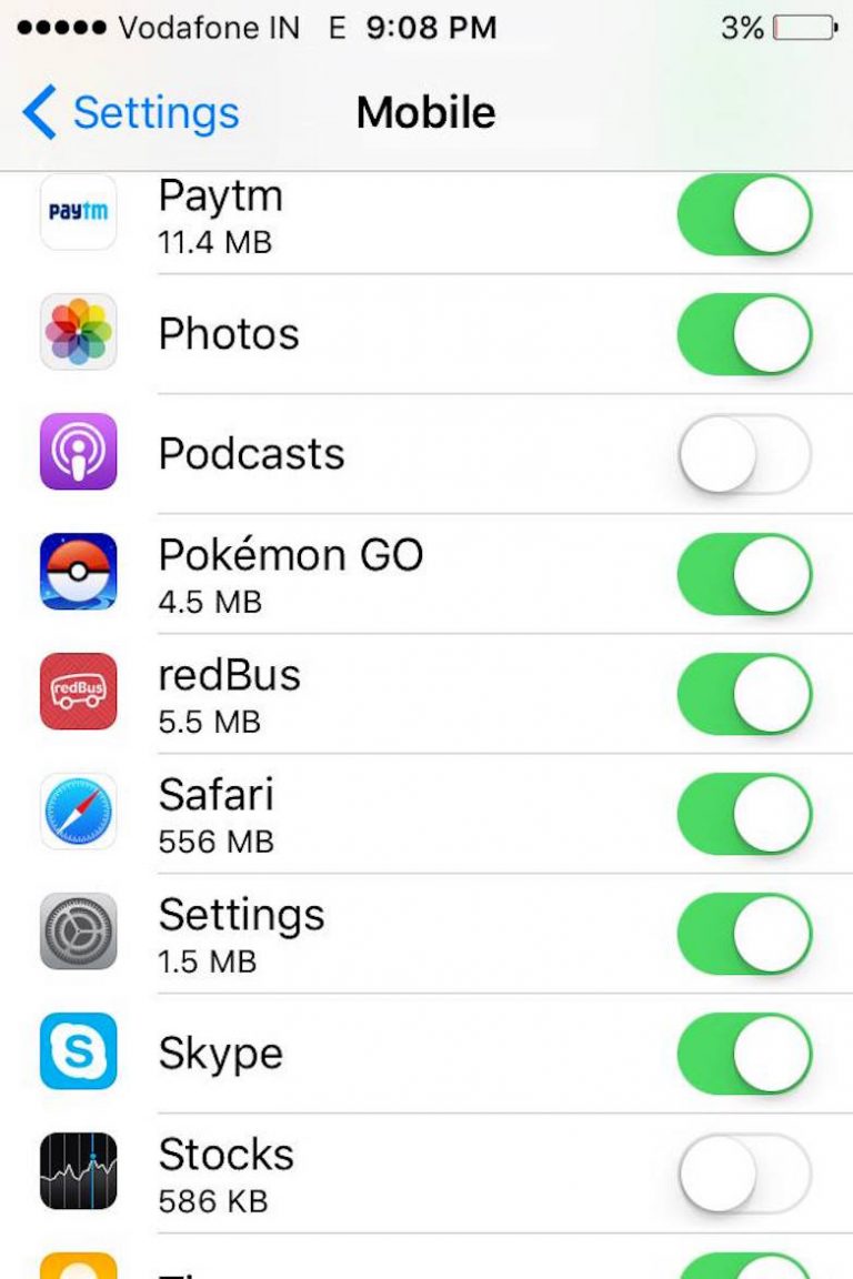 Pokemon GO: How Much Mobile Data and Battery Does it Use on iOS Device