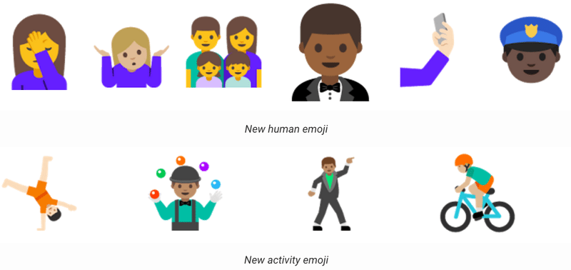 android n new emoji