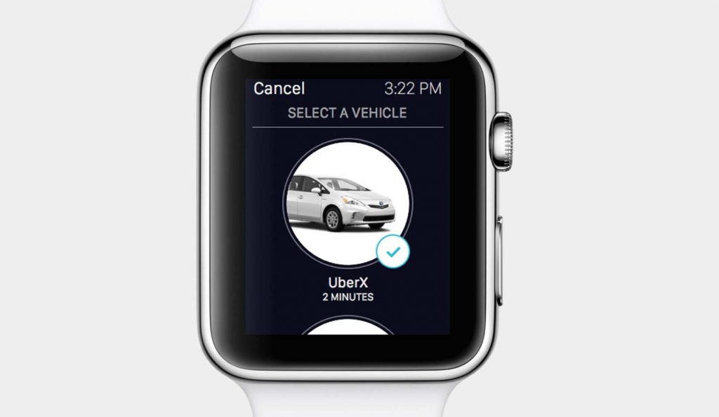 apple watch apps uber app