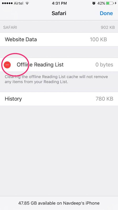 increase safari speed on iphone