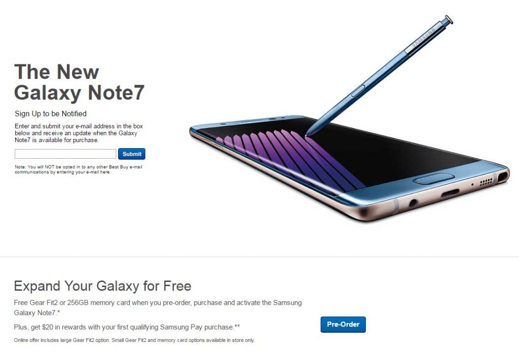 galaxy note 7 buy