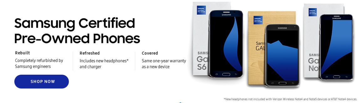 Samsung refurbished phones