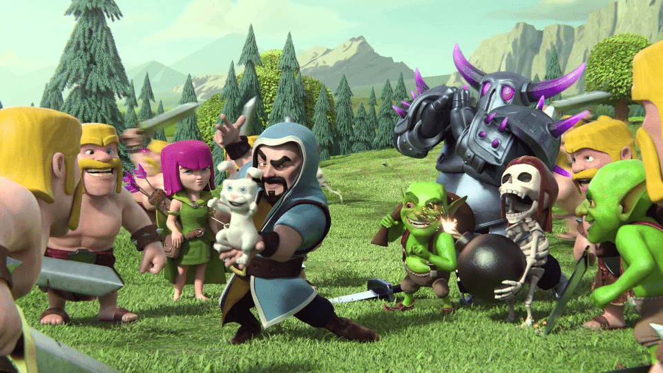 clash of clans ideas