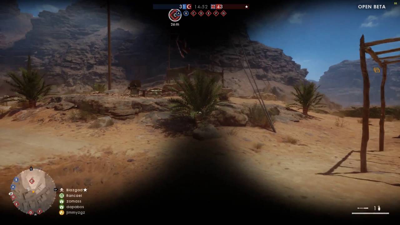 battlefield 1 beta sinai desert map guide