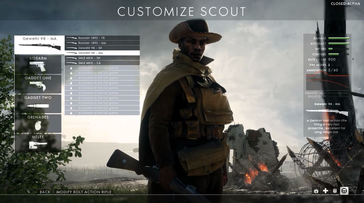 battlefield 1 beta scout