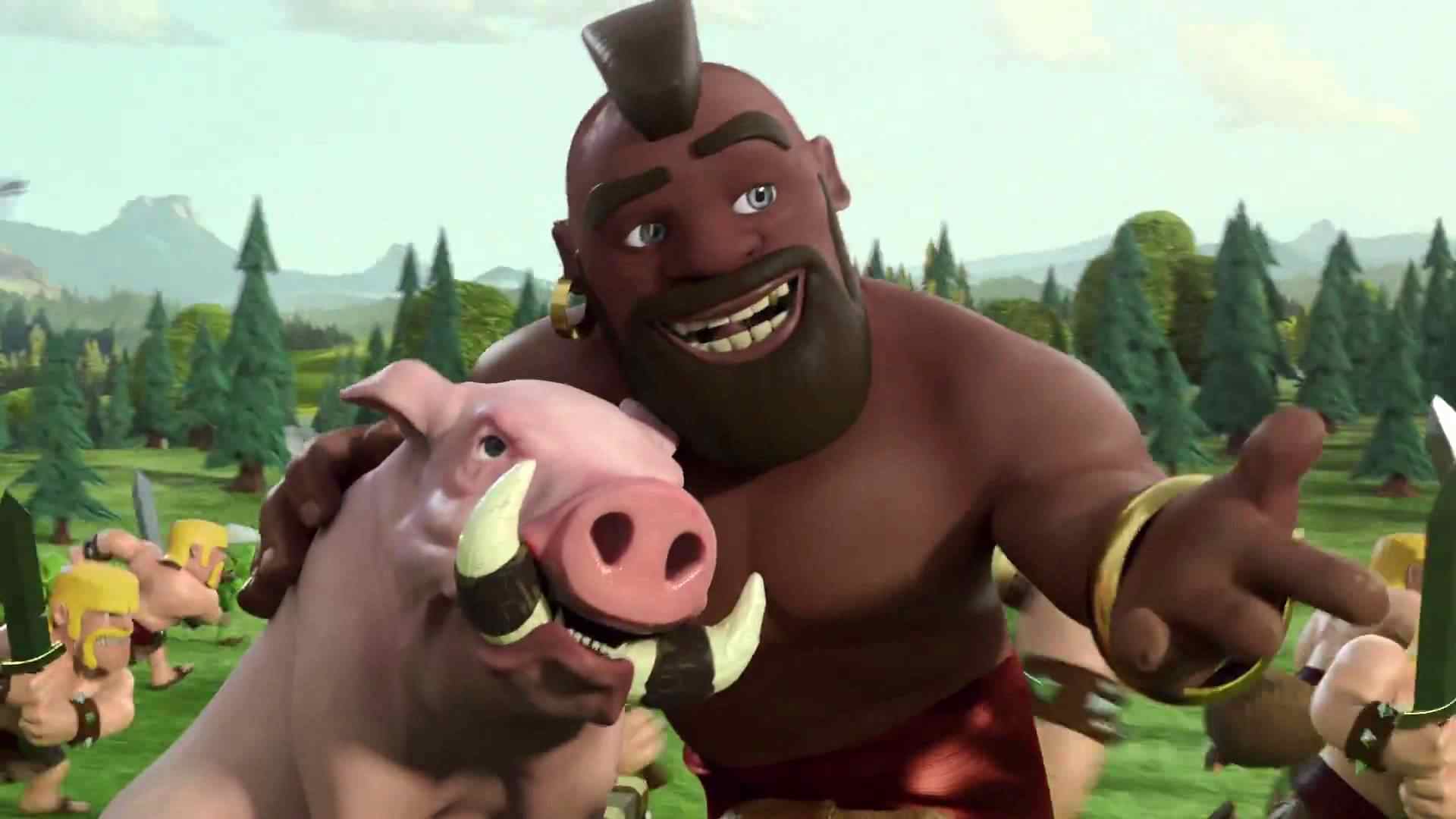 clash of clans hog rider tips