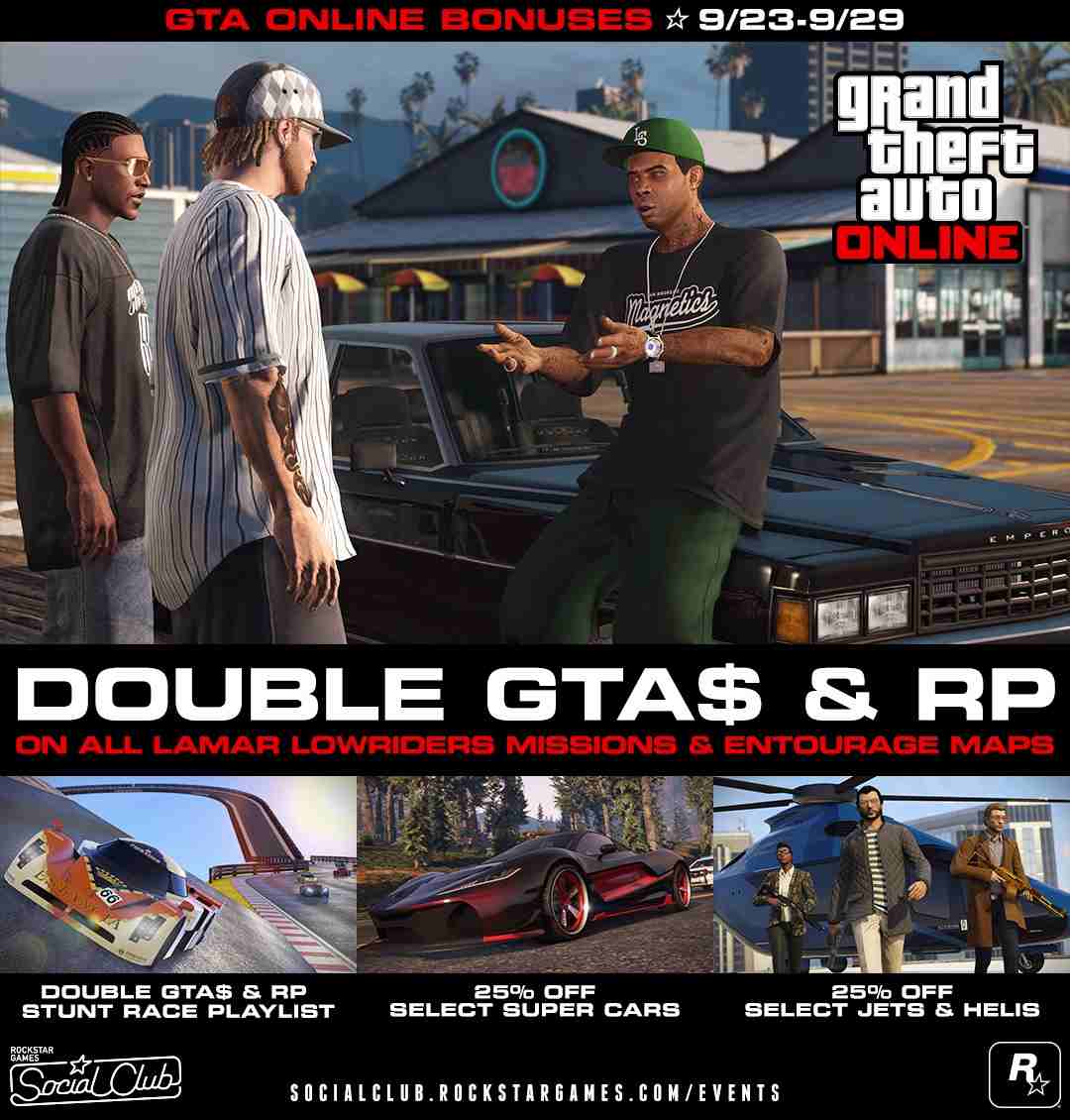 gta 5 online bonus week