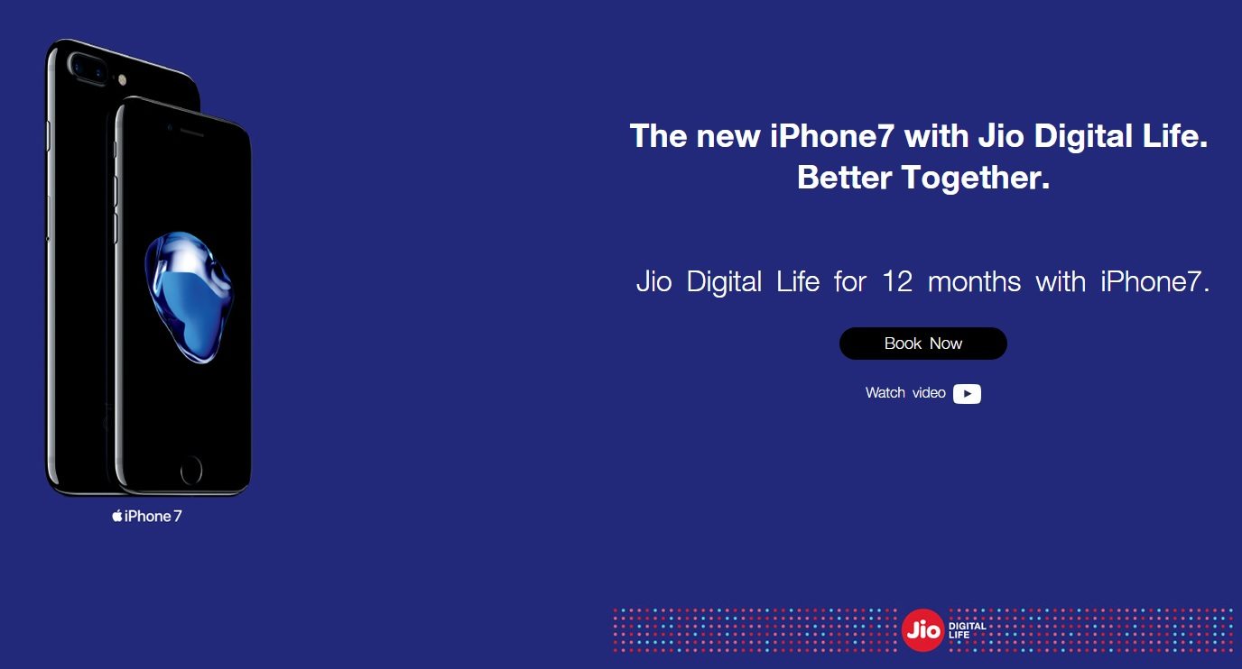 Reliance Jio Offering Free Services For 1 Year With New iPhones [How To Activate Jio 4G On iPhone]