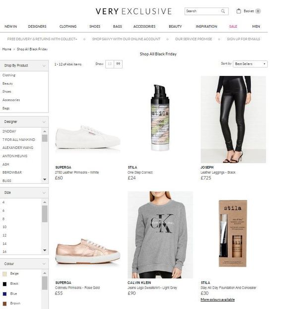 Very.co.uk Black Friday Deals Accidentally Leaked - MobiPicker