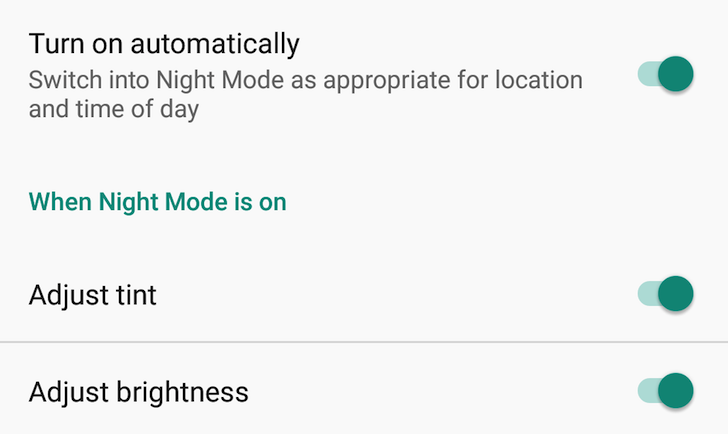 How To Bring Back Night Mode On Nexus 6P After Android 7.1 Nougat Update