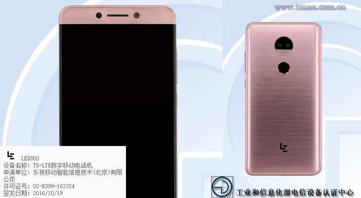 LeEco Le X850 With 13MP Dual Rear Cameras Set To Disrupt Smartphone Market