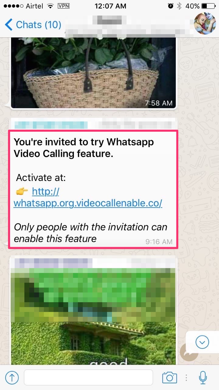 whatsapp group video calling scam