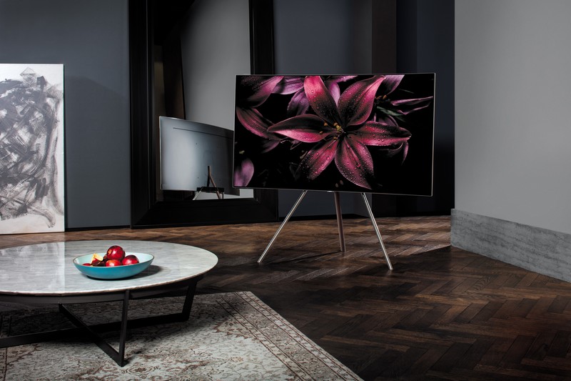 QLED TV Studio Stand Image Source: Samsung