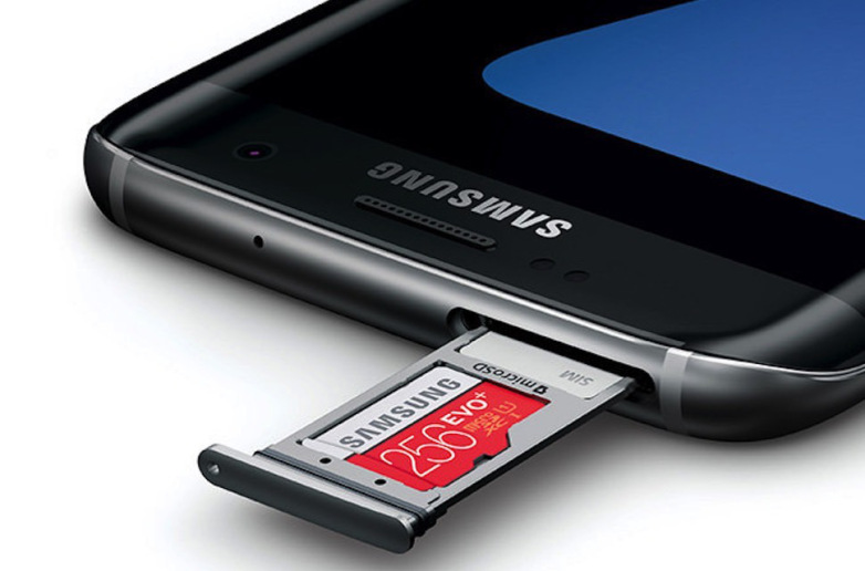 Samsung galaxy S7 microSD card