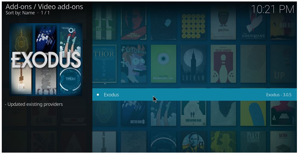 how to install exodus on kodi 17.4 krypton