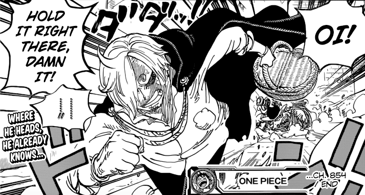 One Piece Chapter 855