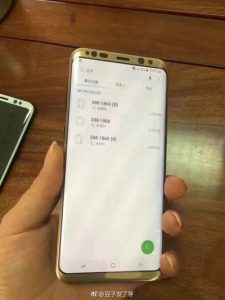 samsung s8 golden colour