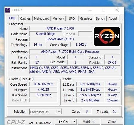 ryzen 7 1700 benchmarks