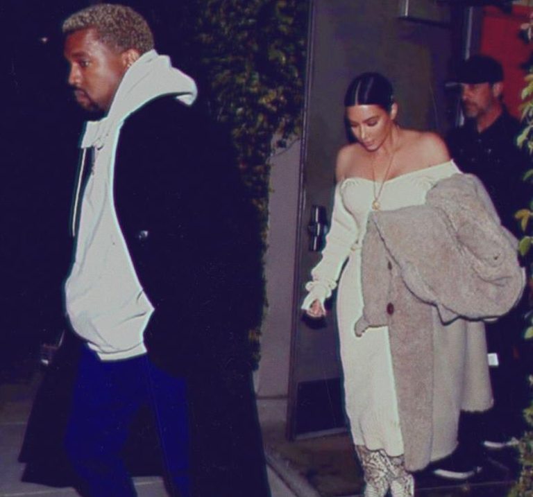 Kim Kardashian and Kanye West