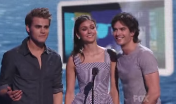 Nina Dobrev and Paul Wesley