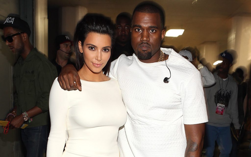 Kim Kardashian and Kanye West