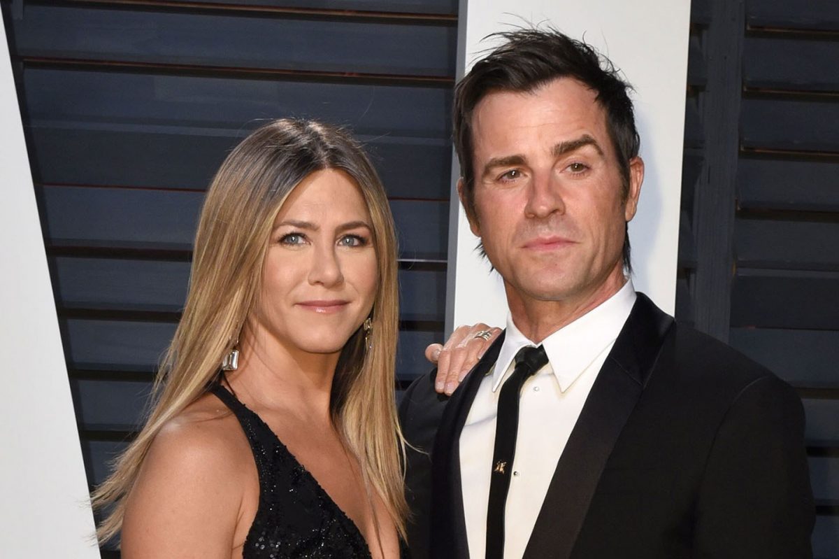 Jennifer Aniston and Justin Theroux