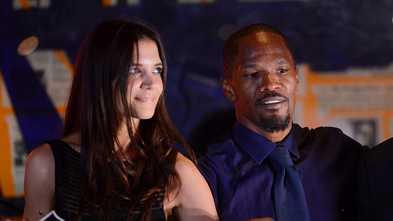 Jamie Foxx and Katie Holmes