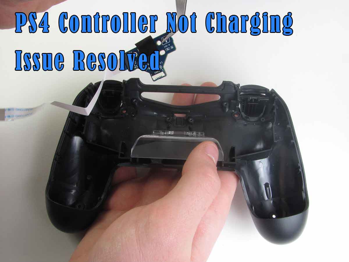 what does a ps4 controller look like when charging