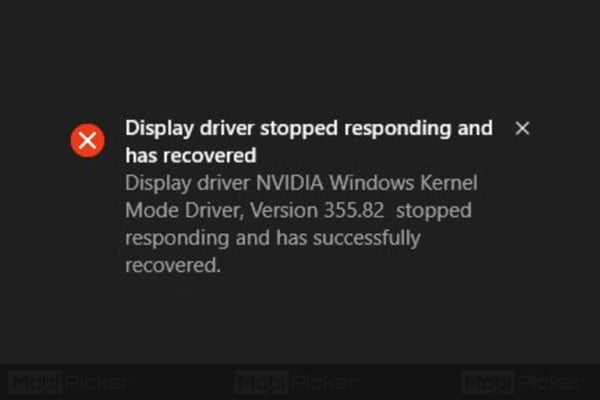 Display driver stopped responding and has recovered что делать