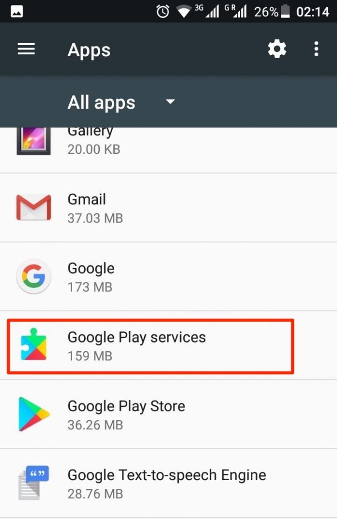 google play services will not let me turn off picasa