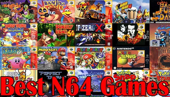 best n64 4 player games