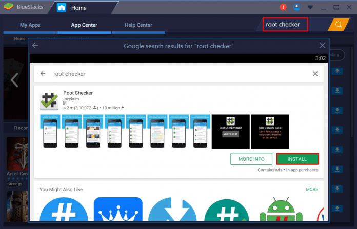 root certificate manager bluestacks
