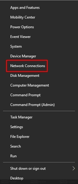 WiFi doesn't have a valid ip configuration