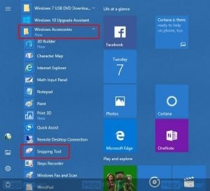 snipping tool windows 10 download